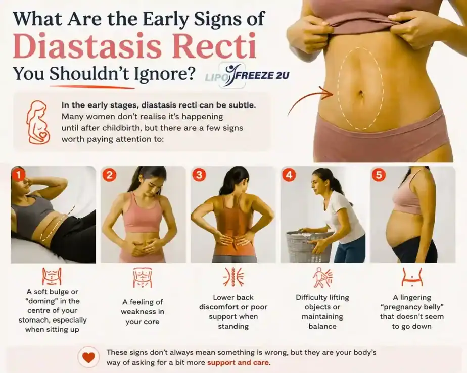 What Are the Early Signs of Diastasis Recti You Shouldn’t Ignore Wembley Park?