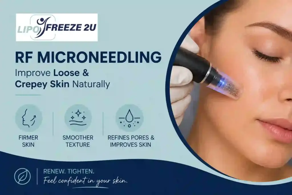 Can RF Microneedling Help Improve Loose and Crepey Skin Wembley Park?